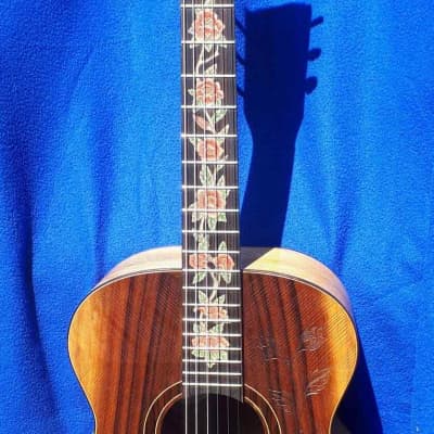 Blueberry Guitar Classical Nylon String 2023 - Hand Carved & Handmade image 6