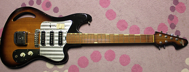 【最終値下げ】Teisco ギター tg64 ビザールギター 最終値下げ】Teisco ギター tg64 ビザールギター