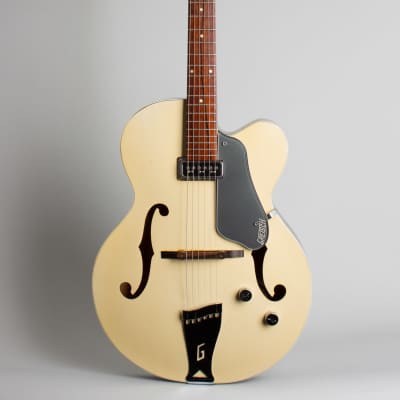 Gretsch  PX-6187 Clipper Arch Top Hollow Body Electric Guitar (1957), ser. #22985, original grey hard shell case. image 1