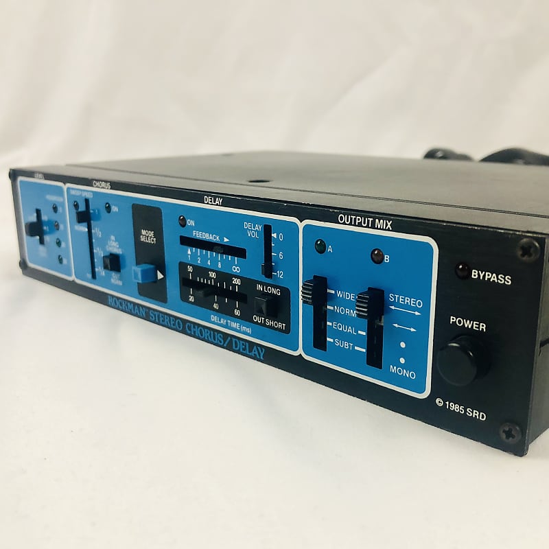 1988 Rockman Stereo Chorus / Delay Guitar Effect Pedal