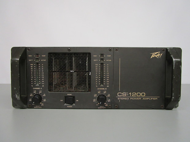 【PEAVEY】CS-1200 ステレオパワーアンプ Peavey CS 1200 Stereo Power Amplifier | eBay