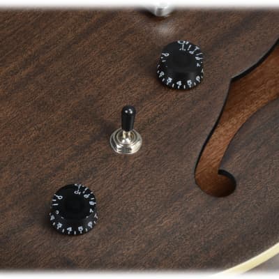Ibanez Artcore AS53 Semi-Hollow Electric Guitar Flat Transparent Black image 11
