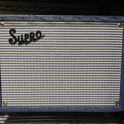Supro 1606J '64 Super 5-Watt 1x8" Guitar Combo Blue Rhino like Thunderbolt image 1