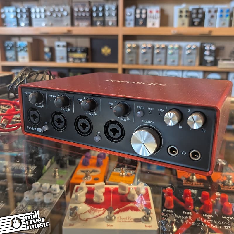 Focusrite Scarlett 18i8 USB Audio Interface - Used, with Cables
