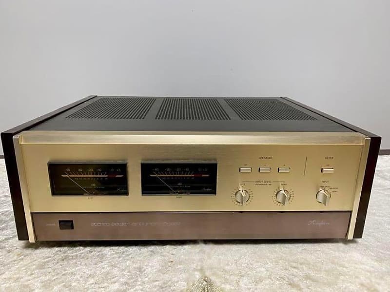 ACCUPHASE P-300 Power Amplifier - Stereo Analog Vintage AC100V Tested Rare image 1