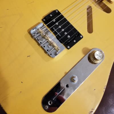 Custom Made Telecaster  P Rail in a Triple Threat ring  6 ibs 7oz (like a RS Works Workhorse mjt) image 8