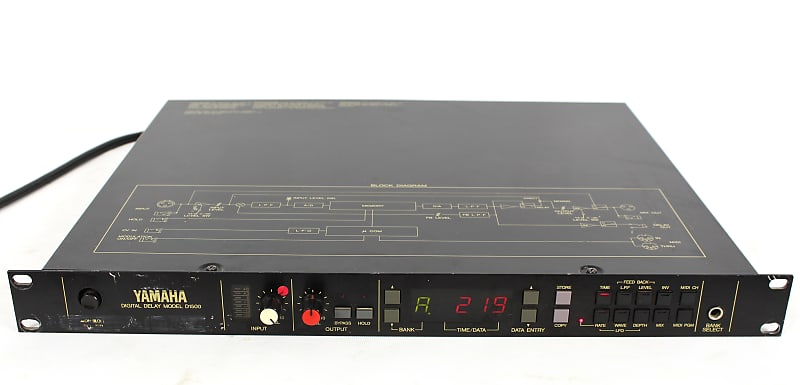 Yamaha Digital Delay Model D1500 Rackmount Guitar Effect [b] | Reverb