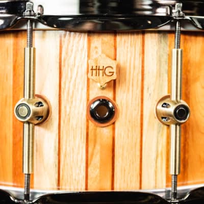 HHG Drums Recycle Series Stave Snare, Satin Lacquer image 11