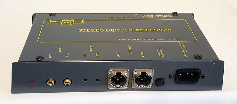 EMO Systems Stereo Disc Preamplifier | Reverb