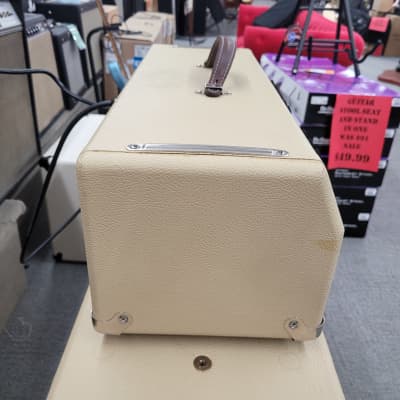 Fender Blackface Piggyback Showman with 85 watt 2 channel Head and 1x15 Cab 1967 - Blonde image 10