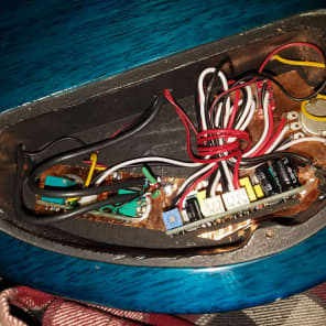 Sire-marcus miller MARCUS HERITAGE-3 Preamp/MARCUS BLUE HUMBUCKER SET 2018 image 12