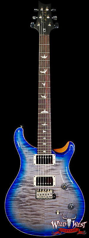 Paul Reed Smith PRS Wild West Guitars 2023 Special Run CE 24 Painted Black Neck 57/08 Pickups Faded Grey Black Blue Burst image 1