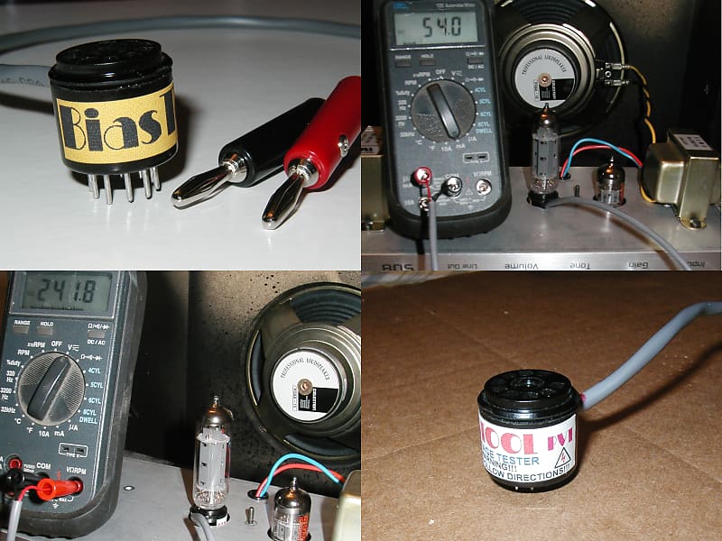 EL84 Tube Amplifier Bias Kit 3 by SRS Plate Voltage and Reverb