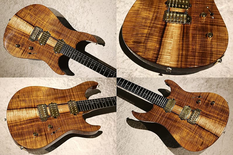 Koca Guitars Light DC 5A Flame Koa Top/Quilted Mahogany/Roasted Flame Maple