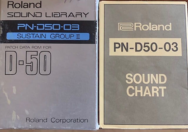 Roland ローランド PN-D50-03 Roland PN-D50-03 1987 | Reverb