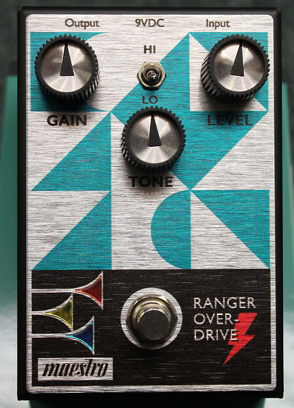 Maestro Ranger Overdrive Guitar Effects Pedal image 1