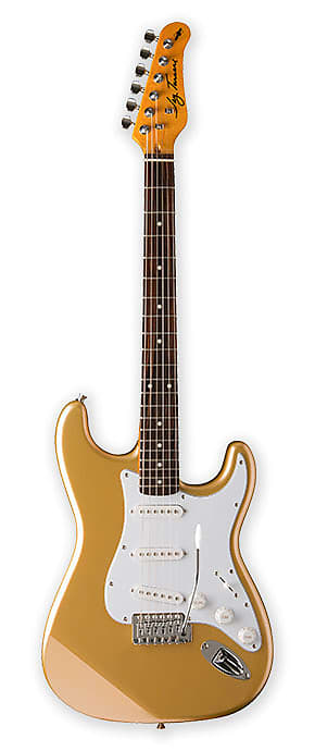 Jay Turser JT-300-SHG 300 Series Double Cutaway 6-String Electric Guitar - Shoreline Gold image 1