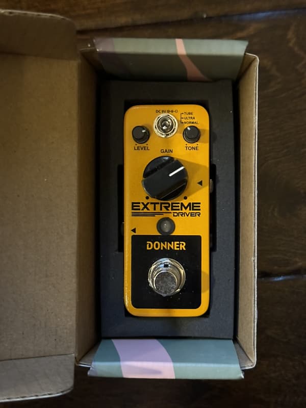 Donner Extreme Driver Mini Keeley DS1 Ultra Clone Reverb