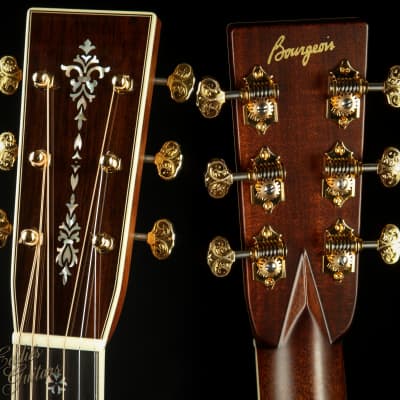 Bourgeois OM-42 Sunburst - Aged Tone Adirondack & Brazilian Rosewood image 7