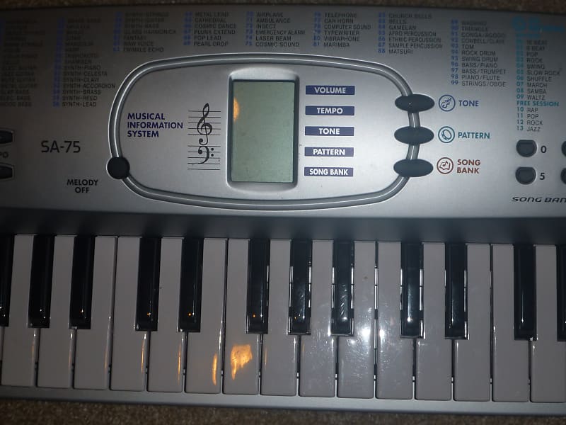 Casio SA 75 Vintage Casiotone Keyboard