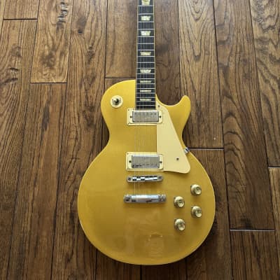 Vintage 1974 Greco EG 500 Gold Top Maxon Mini Humbuckers Fujigen Japan image 2