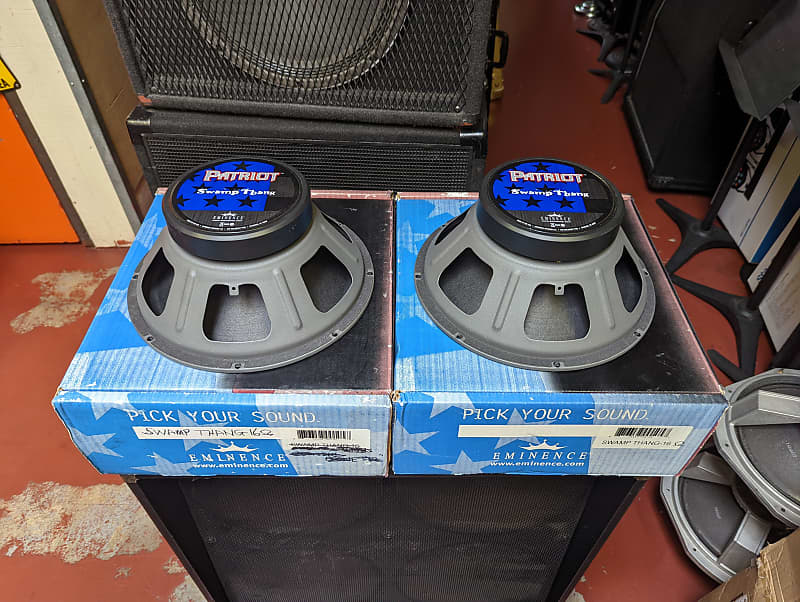 NEW! One Pair Eminence Swamp Thang 150 Watt 16 Ohm 12