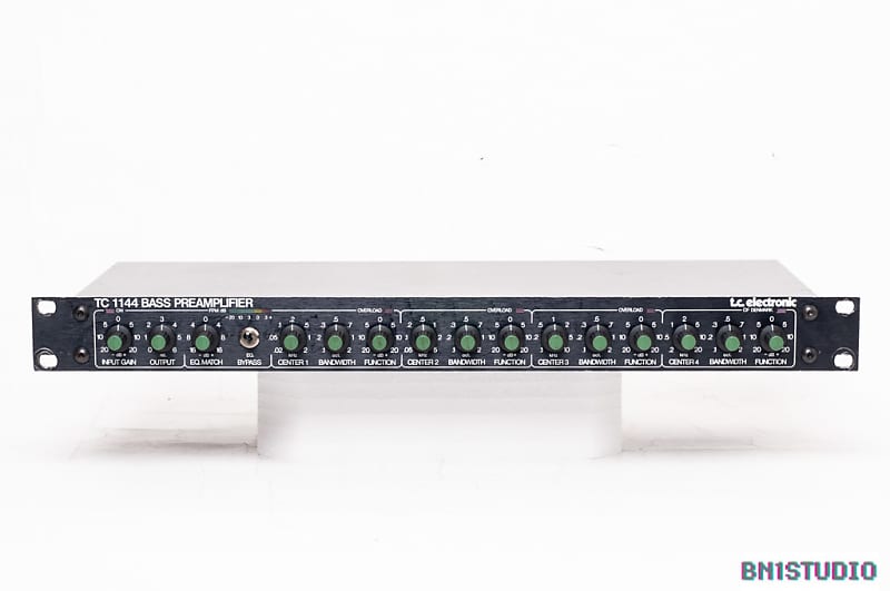 TC Electronic TC 1144 Parametric Equalizer / Preamp #4 (Recapped &  Refurbished)