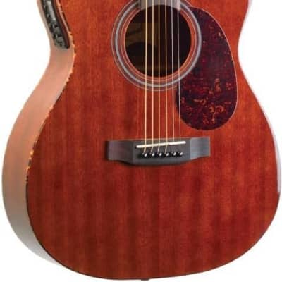 Savannah SGO-16CE Mahogany 000-Style Acoustic/Electric Guitar image 1