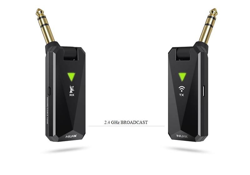 NuX B5RC 2.4 GHz broadcast Wireless Guitar System high Reverb