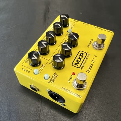 MXR M80 Bass DI + Preamp Pedal Limited Edition 2022 - Yellow New! image 4