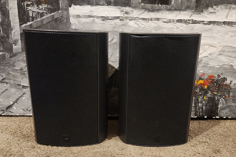 Jamo Jamo Klipsch A-330 Speakers Bookshelf Satellite 2 Way 100 Watts w/ Mounts 90s  			