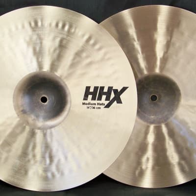 Sabian HHX 14” Medium Hi Hat Cymbals/Model # 11402XMN/Brand New image 6