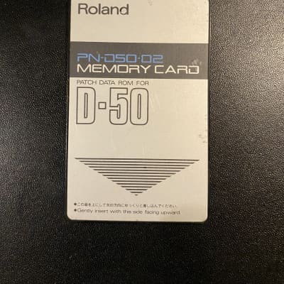 Roland Roland PN-D50-02 PATCH DATA ROM for D-50, D-550 Early 1990's - Silver