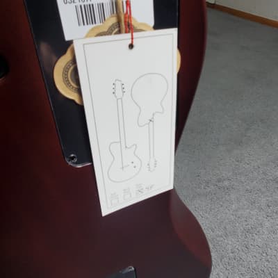 Godin ACS-SA "SLIM" Cedar Nylon String Guitar w/ Godin Gig bag-2023 image 5