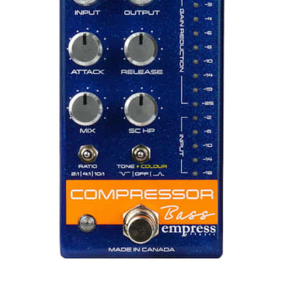 Empress Bass Compressor Blue for sale