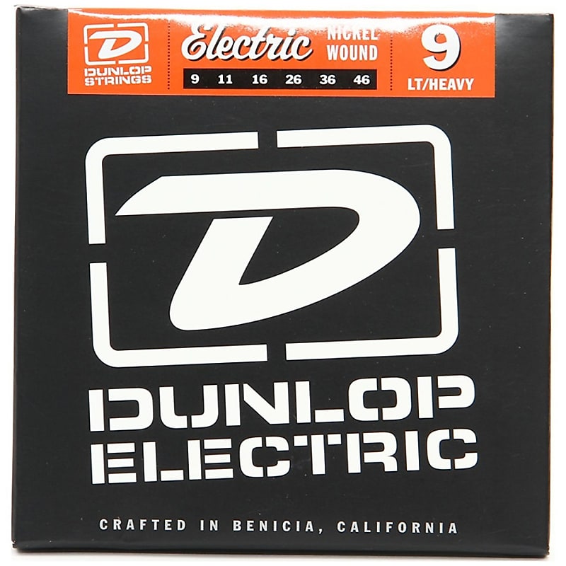 Dunlop DEN0946 EG-NKL 9S LT/HV-6/SET Electric Strings image 1