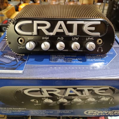 Crate CPB150 PowerBlock Amplifier 2000s - Black for sale
