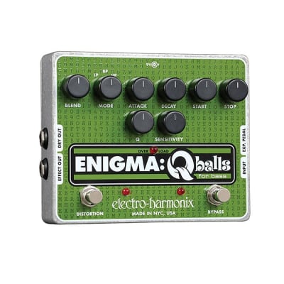 Electro-Harmonix Enigma: Q Balls Envelope Filter For Bass 2009 - Present - Green for sale