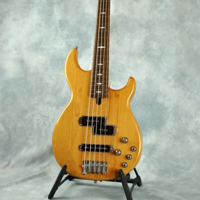 Yamaha BB615 5-String Active Bass Guitar - Yellow Natural | Reverb