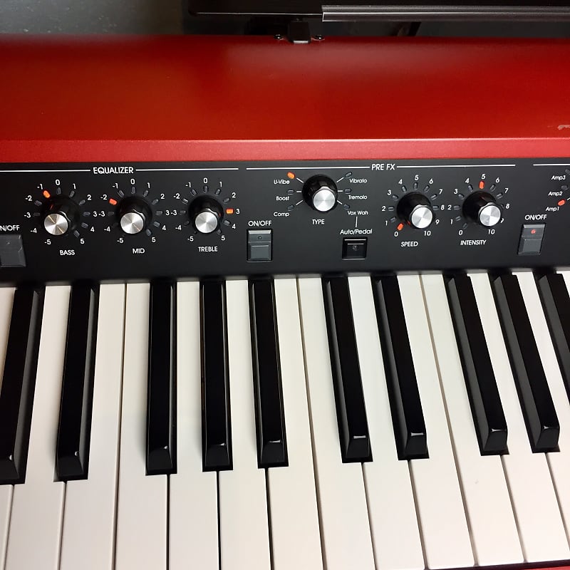 Korg SV-1 73 Stage Vintage Red Digital Piano | Reverb