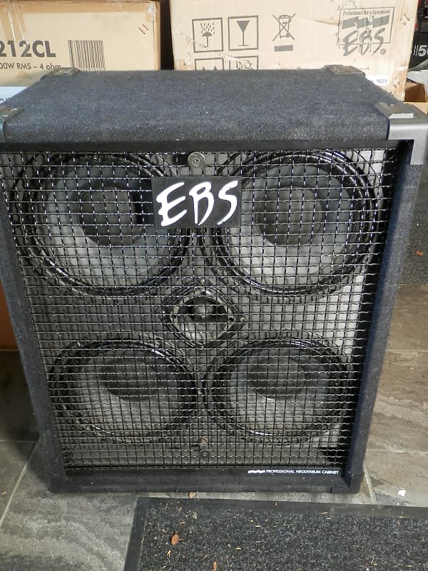 EBS NEO-410 4x10" w/ 2" horn Bass Speaker Cabinet 1000 watts @ 4 ohm image 1