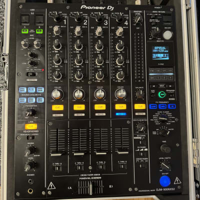 Pioneer DJM-900NXS2 4-channel DJ Mixer with Effects (2020) with Flight Case & Decksaver! image 1