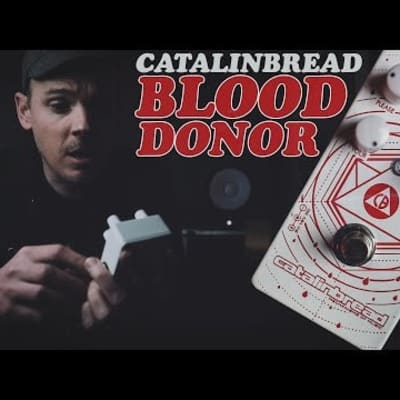Catalinbread Limited Edition Blood Donor Overdrive Guitar Effect Pedal image 3