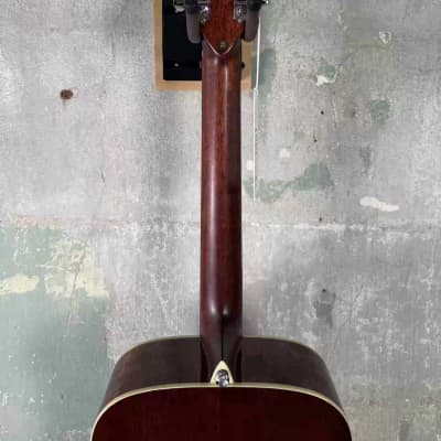 Mint Alvarez Masterworks MF60 Herringbone Folk / OM Acoustic Guitar with Gigbag image 8