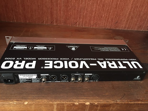 BEHRINGER ベリンガー VX2000 ULTRA-VOICE PRO Microphone preamp Behringer VX 2000 Ultra-Voice Pro