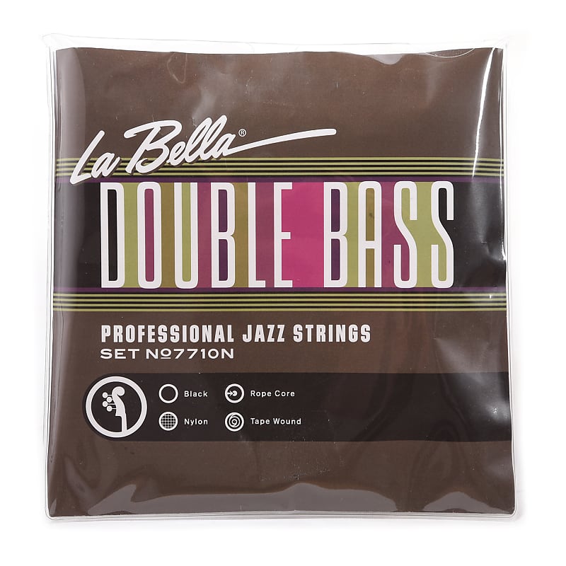 La Bella 7710N Double Bass String Set Reverb