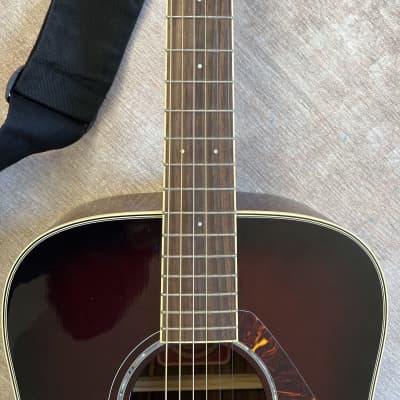 Yamaha FG730S Folk Solid Top Acoustic Guitar | Reverb