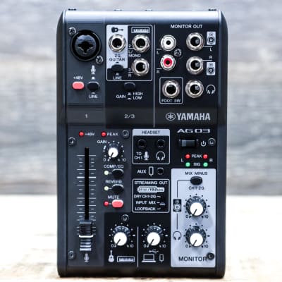 Yamaha AG03 MKII 3 Channel Analog Mixer | Reverb