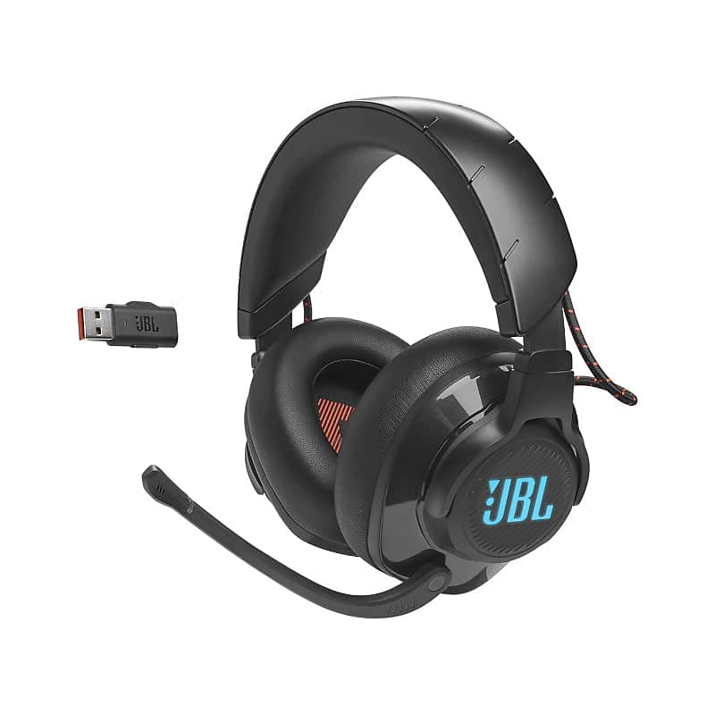 JBL LIVE 460NC - Headphones with mic - on-ear - Bluetooth - wireless, wired  - active noise canceling - 3.5 mm jack - blue