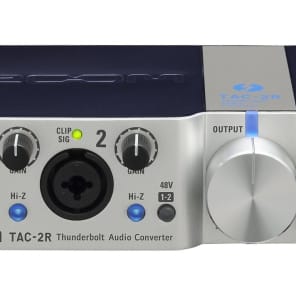 Zoom TAC-2R Two-channel Thunderbolt Audio Interface  2-Day Delivery image 1